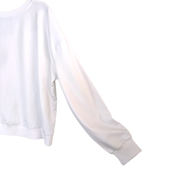 Beach Riot American Flag White Sweatshirt - Picture 8 of 9